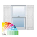 12 inch x 71 inch Vinyl Double Panel Shutters J1572