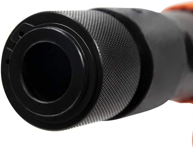 190mm Long Barrel Air Hammer with Quick Change Chisel Retainer and 4-Piece Chisels Set M9229