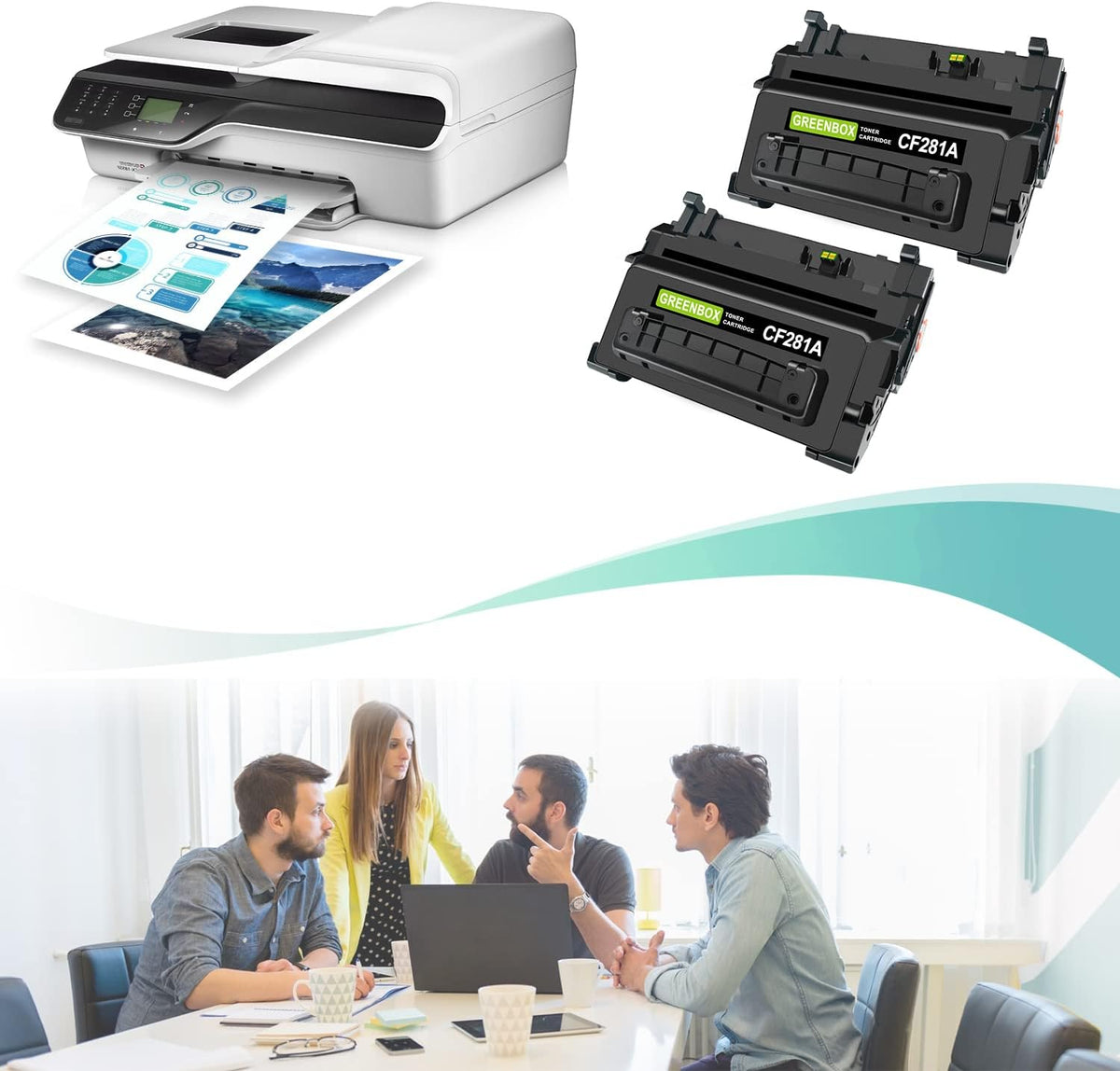 2-Pack Black Toner Cartridge T4178