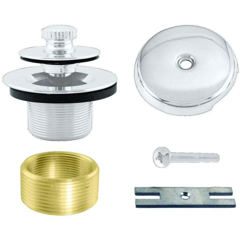 PVD Polished Brass Tub Trim with One-Hole Faceplate Q1654