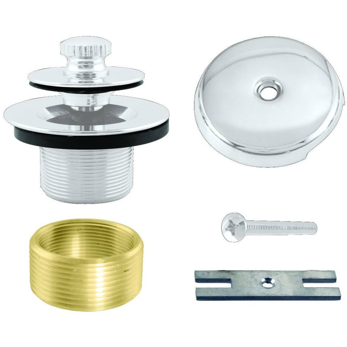 PVD Polished Brass Tub Trim with One-Hole Faceplate Q1654