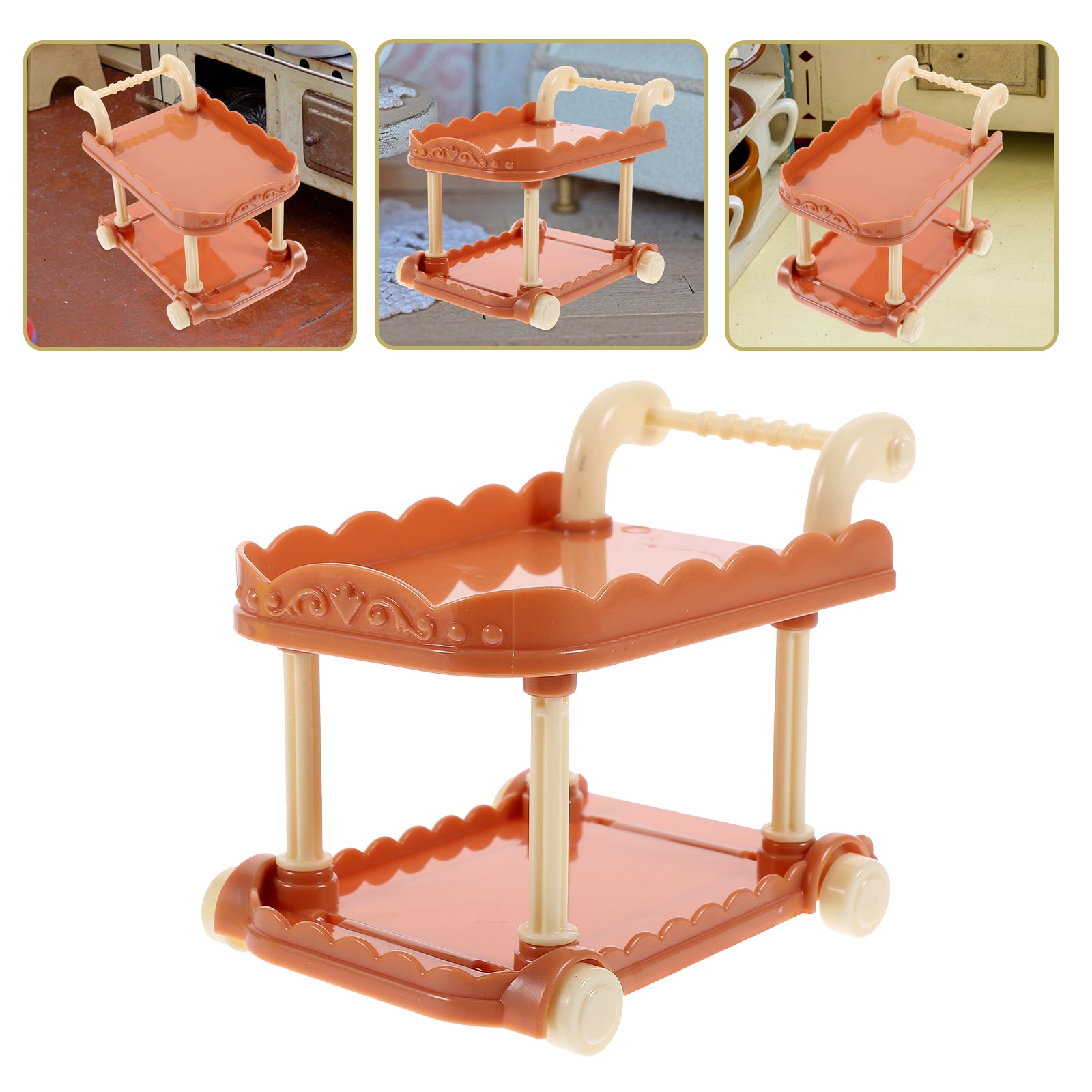 Miniature Kitchen Cart Dollies A29140