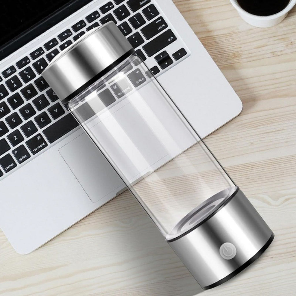 Blue Rechargeable Hydrogen Water Bottle F9635