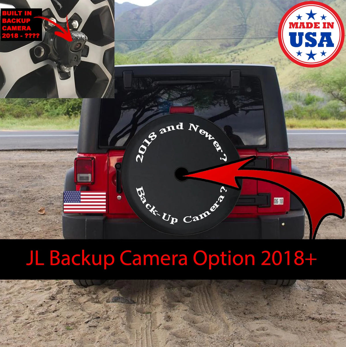 Spare Tire Cover Compass Country Life Farming Hay Bails in The Sun Wheel Covers Z6101