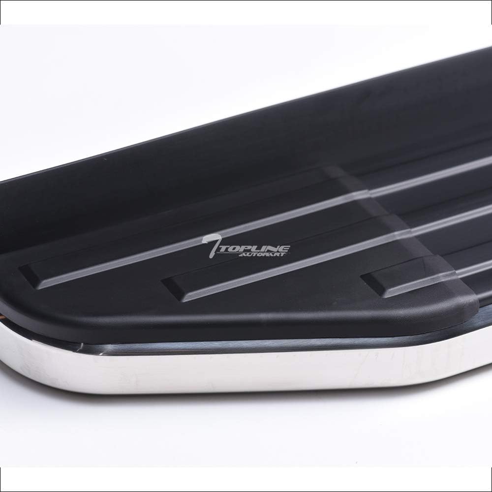 6" Black Aluminum Side Step Rail Running Boards F88397