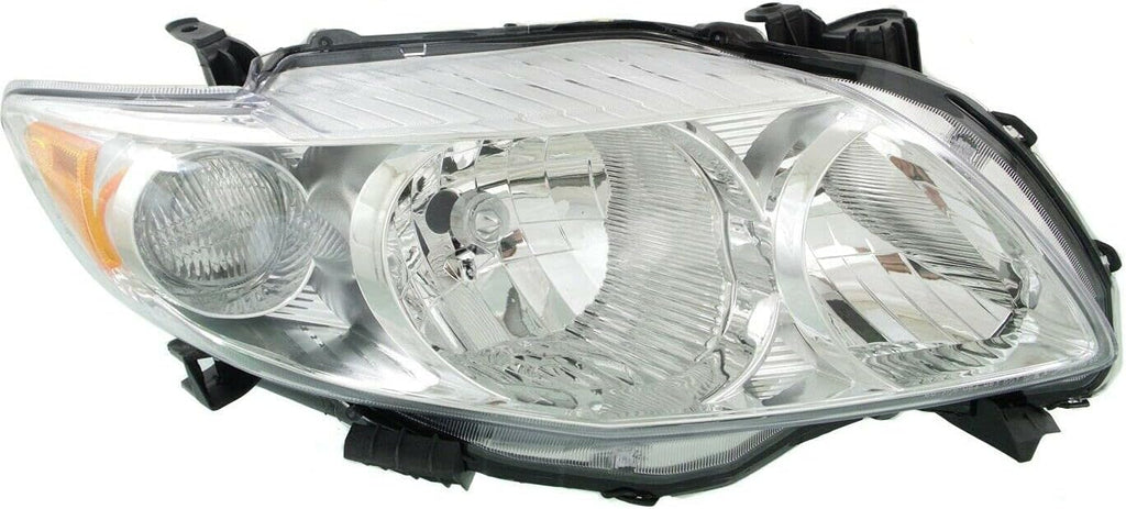 Passenger Side Right Headlight Compatible with 2009-2010 Toyota Corolla Japan Built Model X9679
