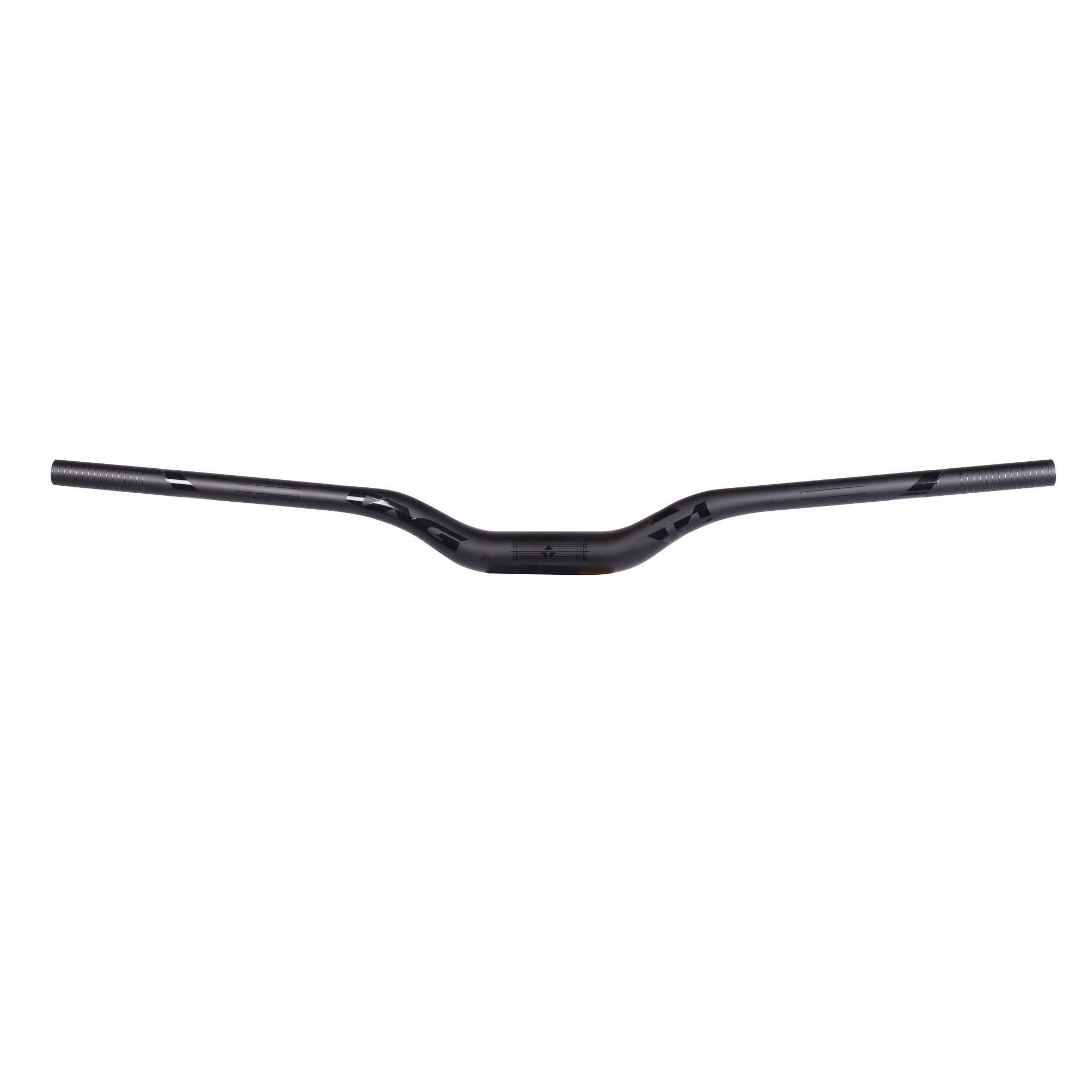 Black 800mm Carbon Riser Bar Y301