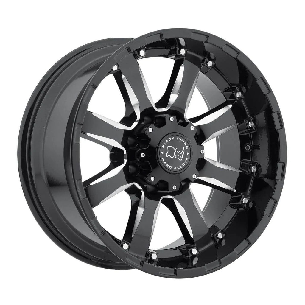 20x9 Gloss Black Wheel with 5x5.5 Bolt Pattern A343