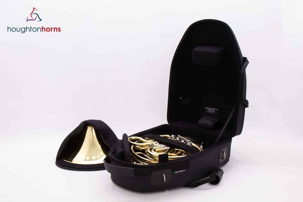 Moss Green Nylon French Horn Case with Extra Pockets W627795