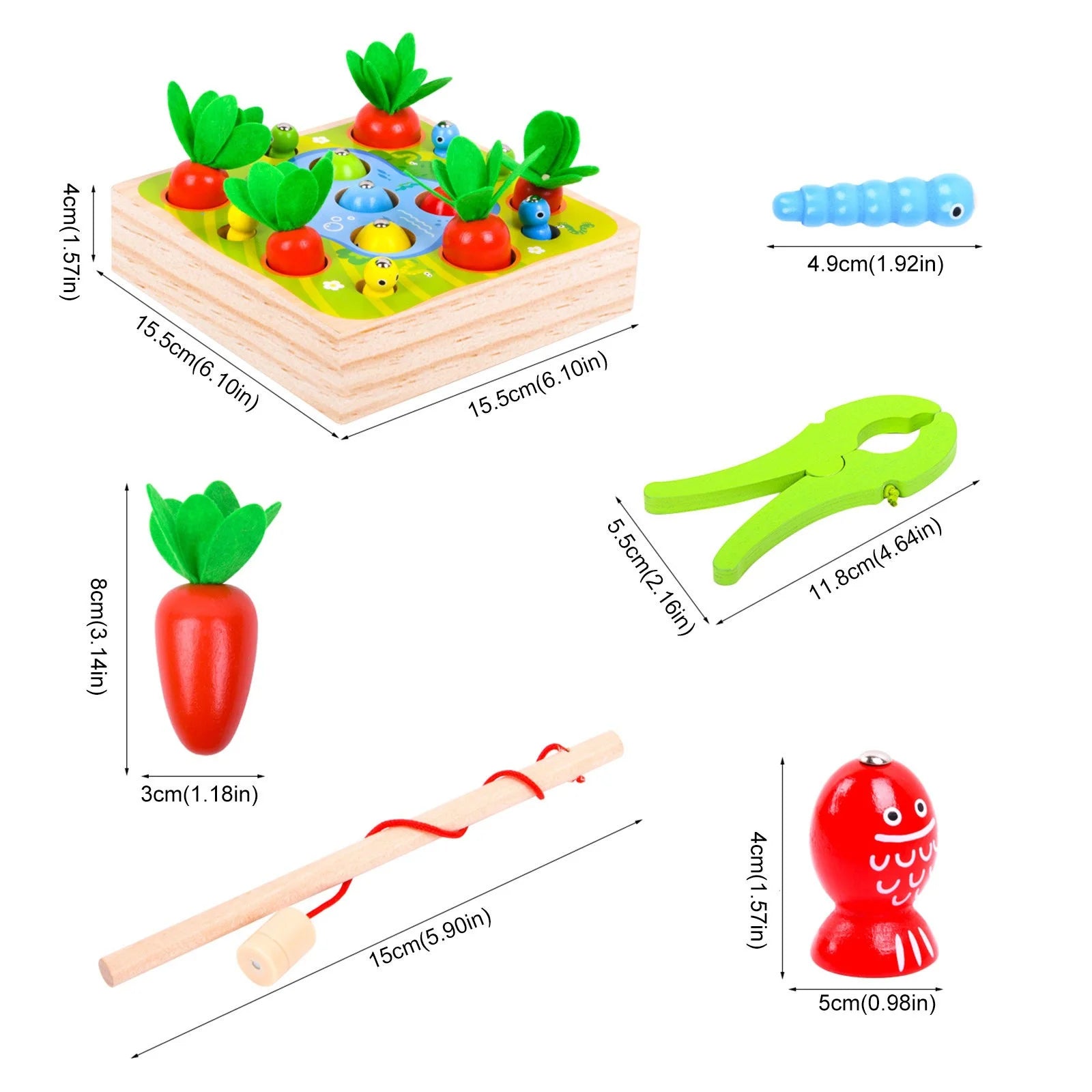 Wooden Building Blocks Educational Toy T630