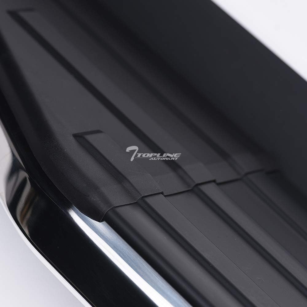 6" Black Aluminum Side Step Rail Running Boards F88397