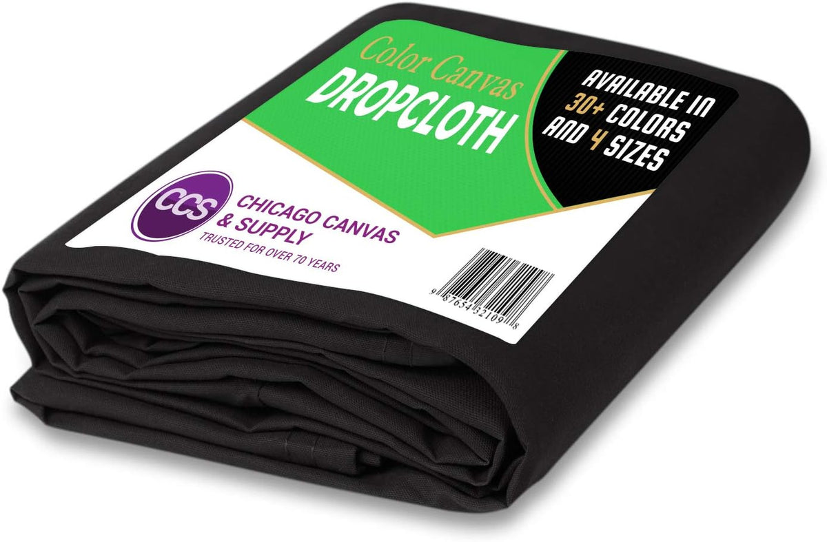 Gold Cotton Canvas Drop Cloth 6 by 10 Feet Pack of 2 W185