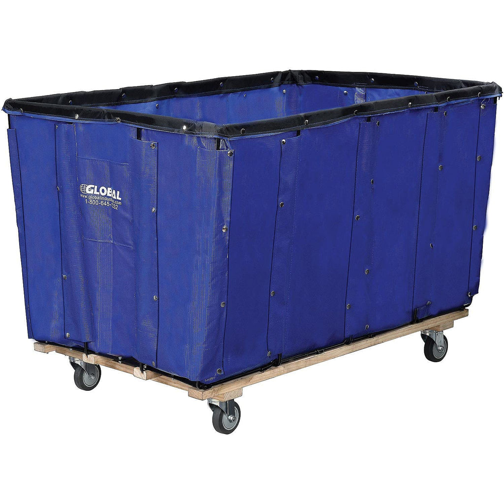Vinyl Basket Bulk Truck, 24 Bushel, Blue K517926