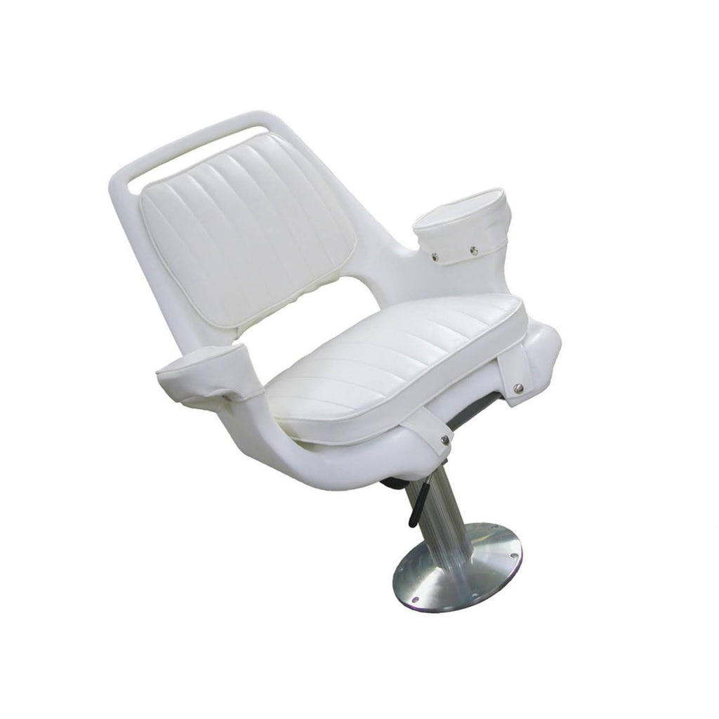 Captain's Chair with Adjustable Pedestal and Seat Slide Y365