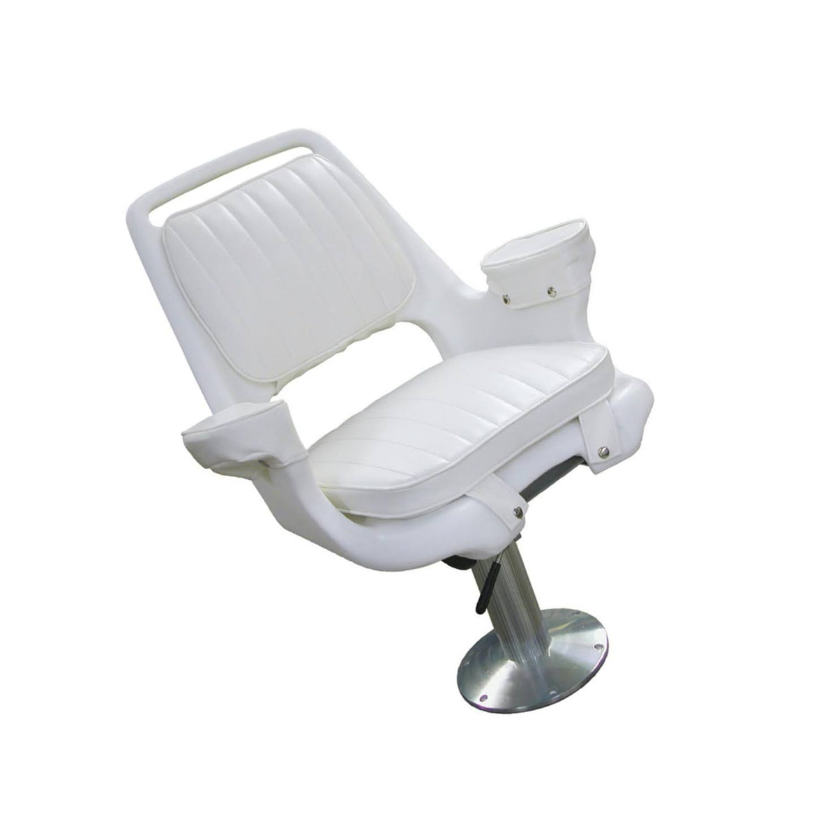 Captain's Chair with Adjustable Pedestal and Seat Slide Y365