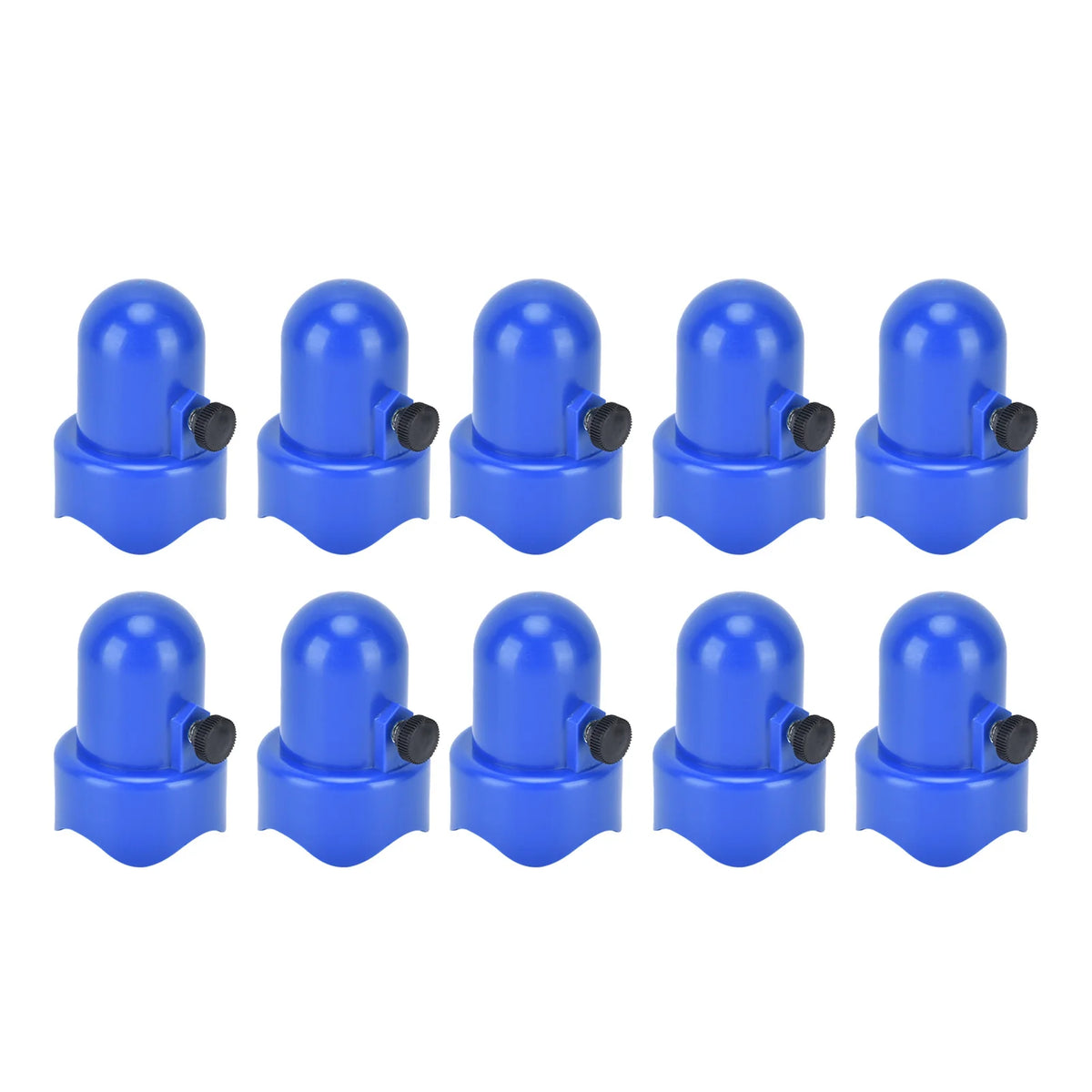 Blue Trampoline Enclosure Pole Cap with Screw M846