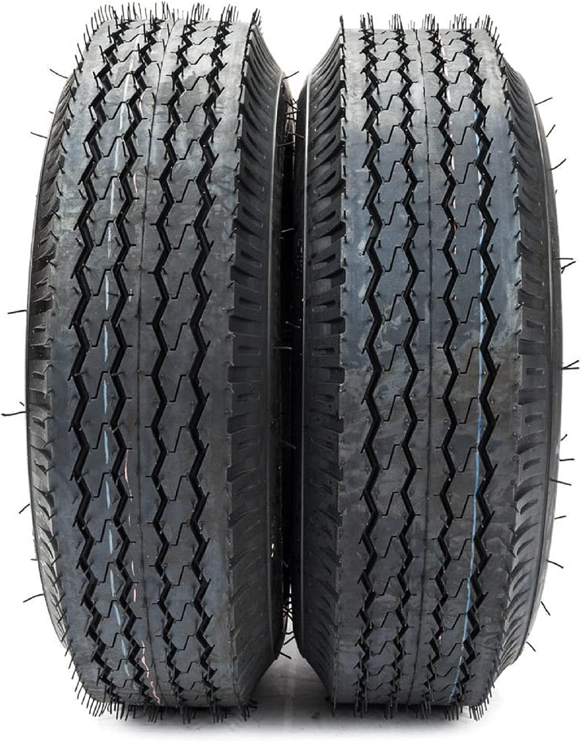 2Pcs 4.80-8 Trailer Tires LRB 4PR Tubeless Y12187