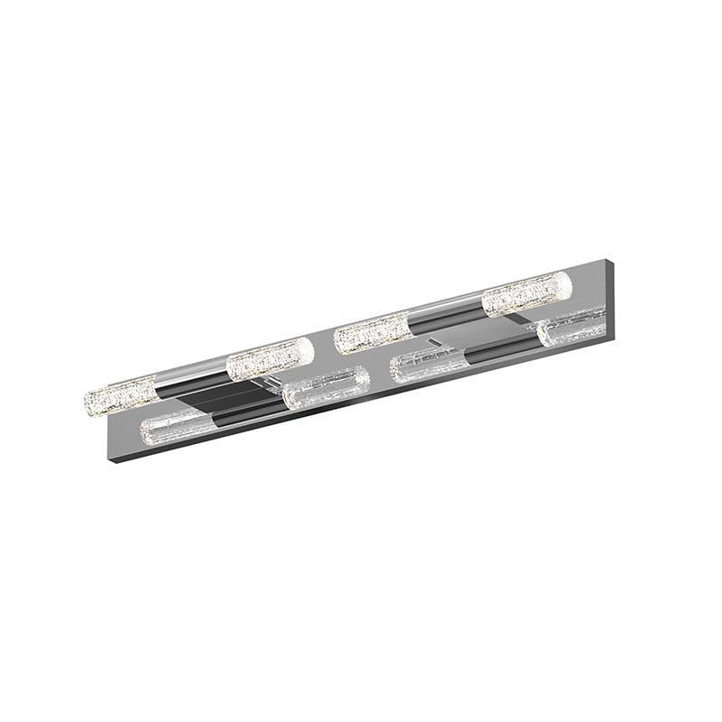 Satin White 6-Light LED Bath Bar S633