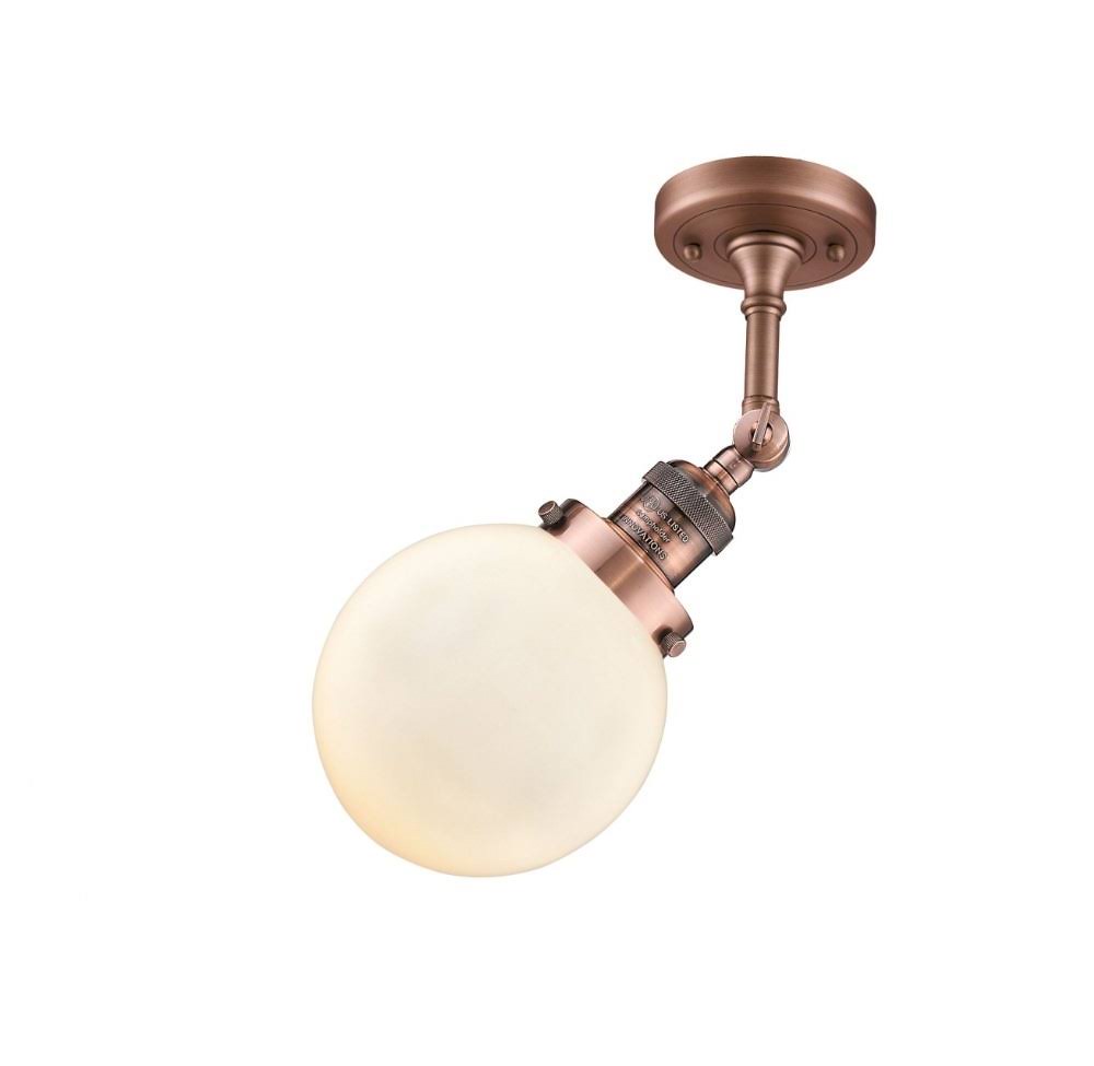 1 Light 6 inch Semi-Flush Mount in Oil Rubbed Bronze Z5088