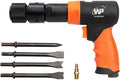 190mm Long Barrel Air Hammer with Quick Change Chisel Retainer and 4-Piece Chisels Set M9229