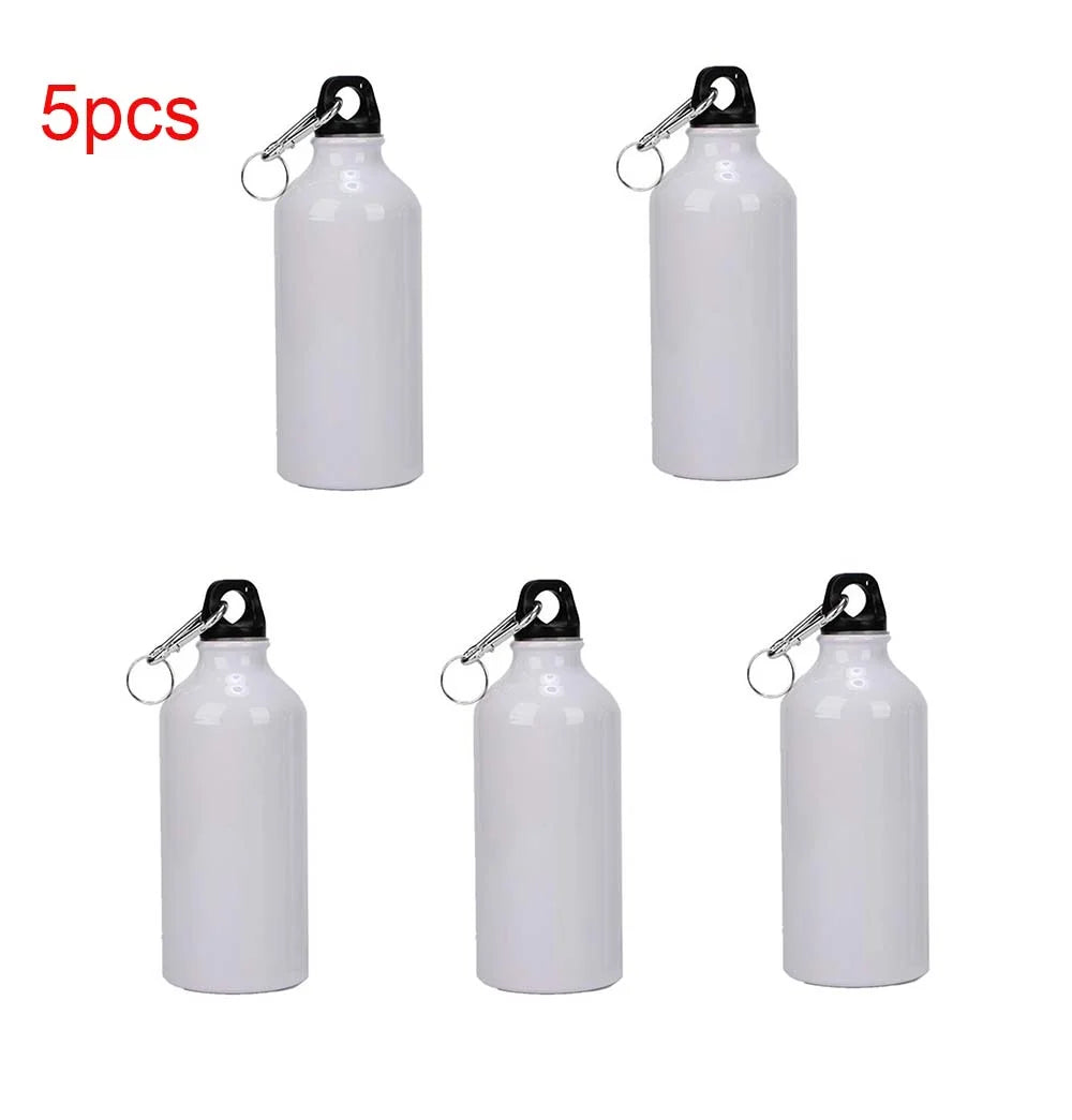 5pcs 600ml Blank Coated Sublimation Aluminium Water Bottle T854
