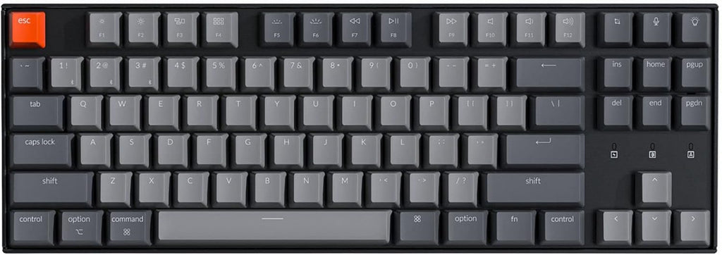 Tenkeyless Wireless Mechanical Keyboard with White Backlight I7805