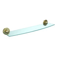 Satin Brass Glass Shelf R230