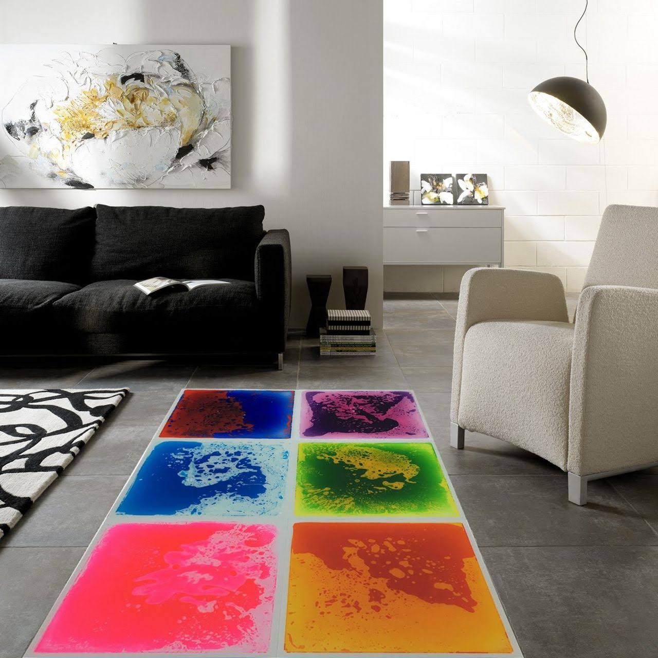 Multi-Color Exercise Mat Set of 6 B68939