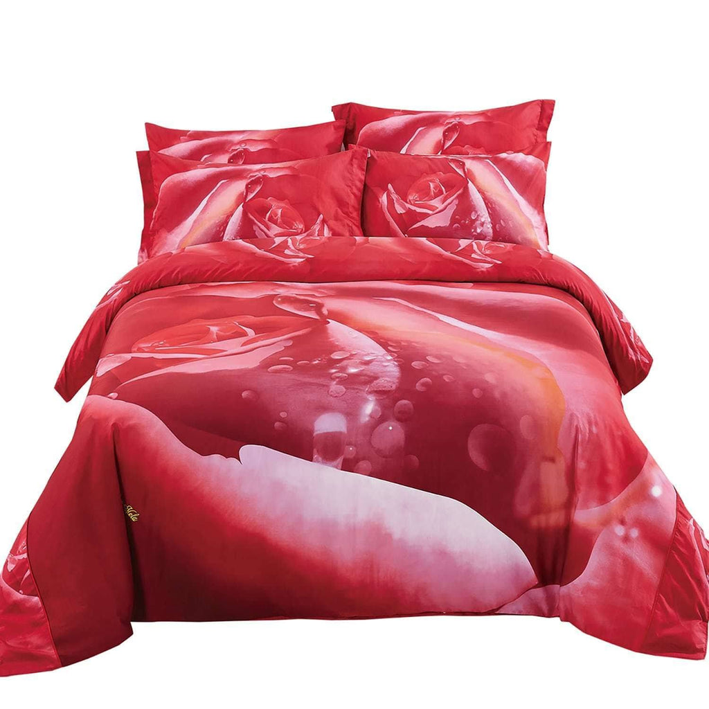 King Size Floral Duvet Cover Set P537889
