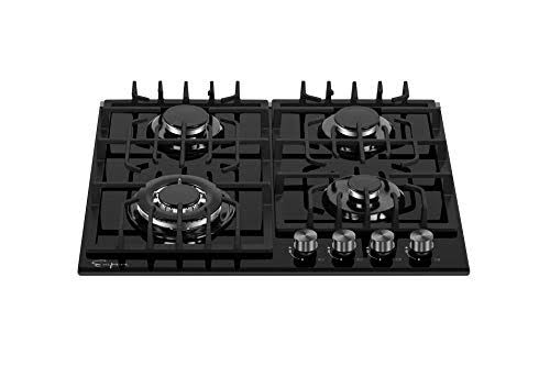 24 inch Black Gas Stove Cooktop Q438473