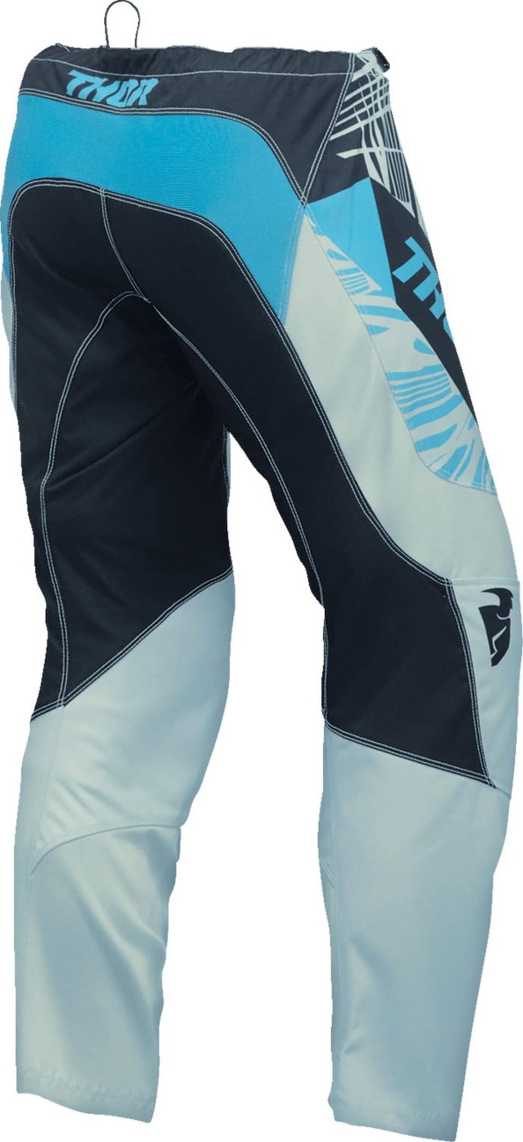 Black/Blue Womens MX Offroad Pants O7384
