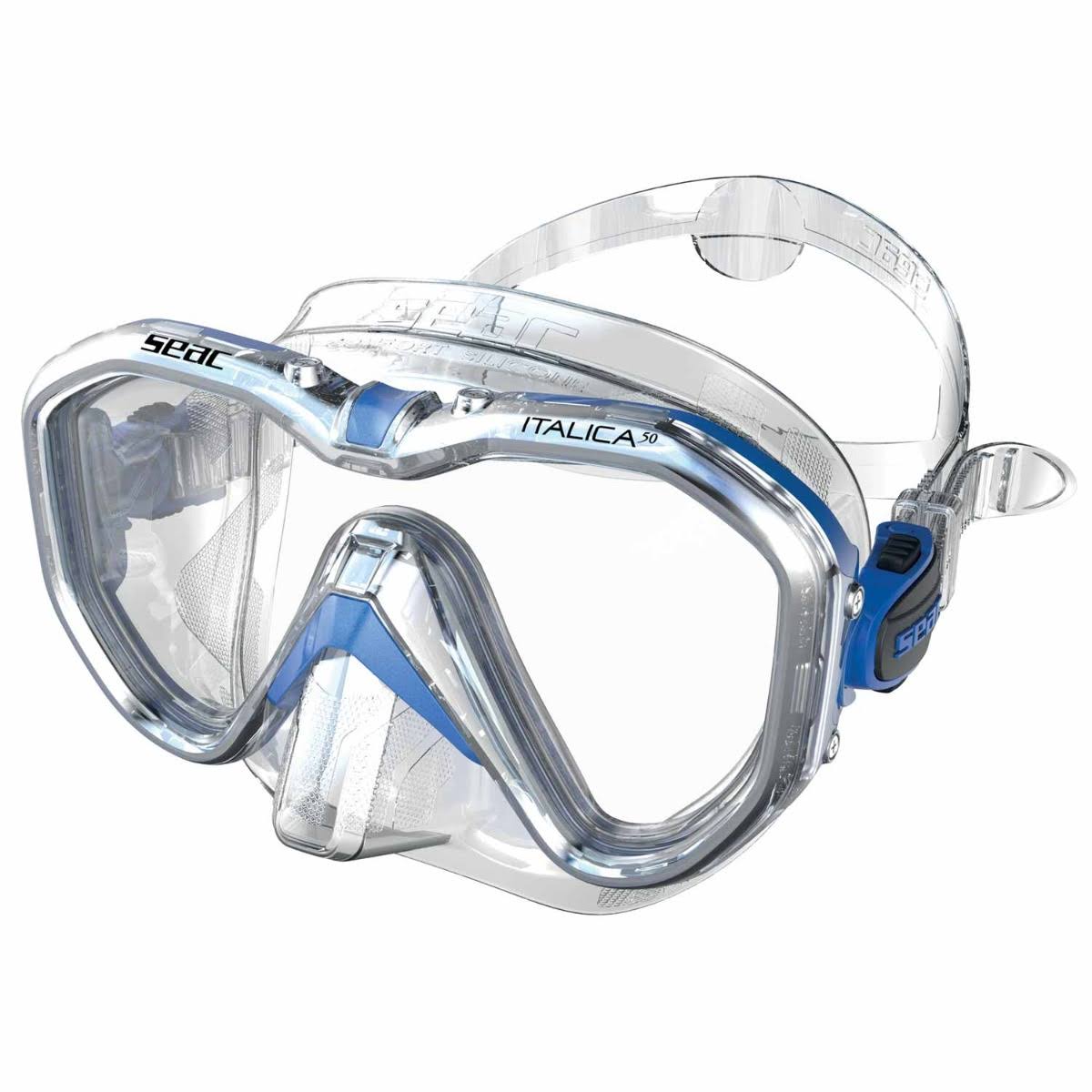 Blue Metal Scuba Diving Mask U245