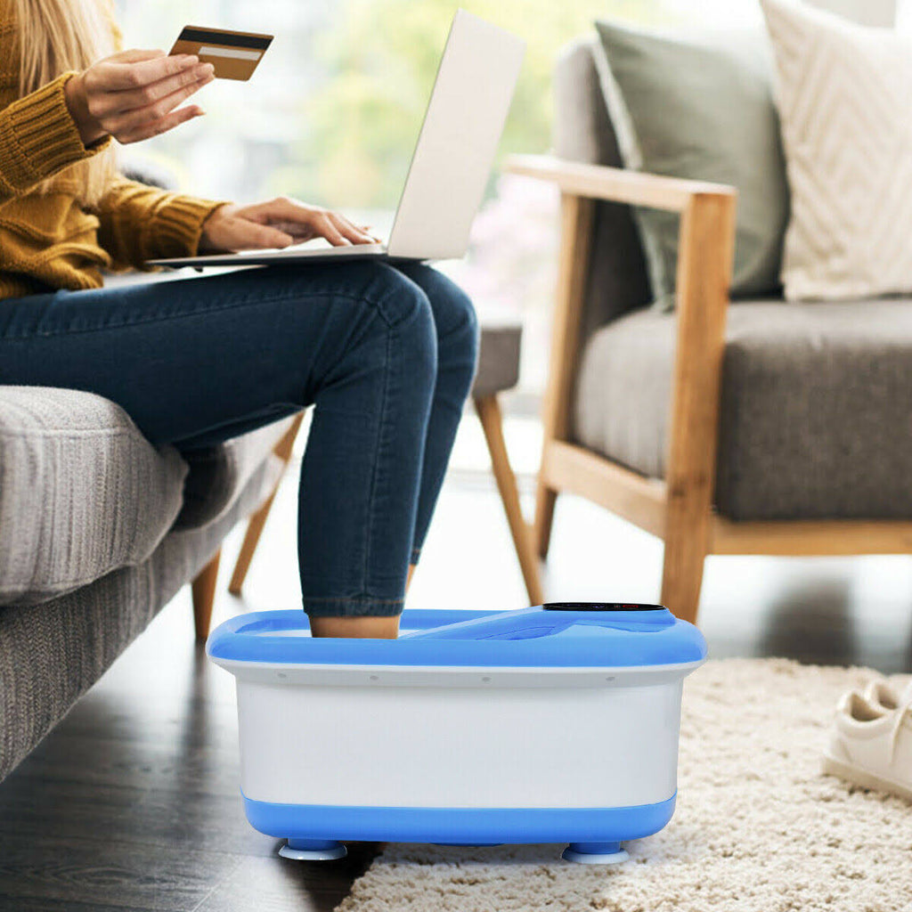 Blue Electric Foot Bath Massager K3033