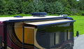 Black Solid RV Slide-Out Automatic Awning B714042