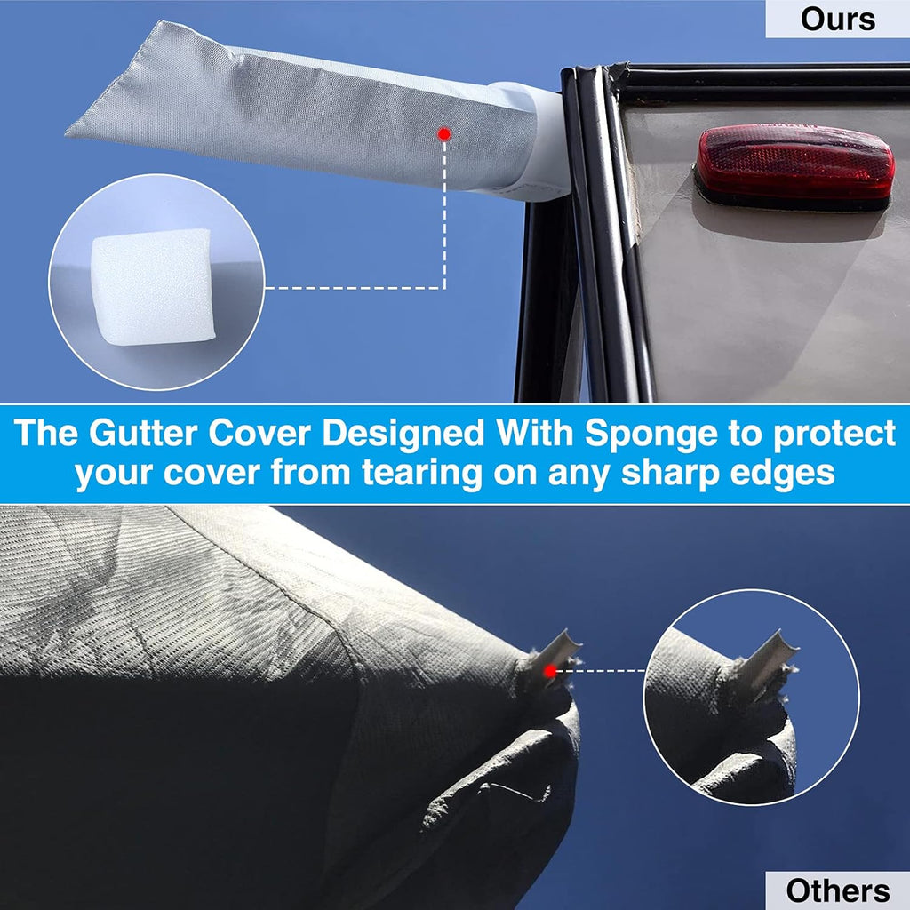 Rip-Stop RV Cover Fits 37'1''-40' Long Motorhome M4058