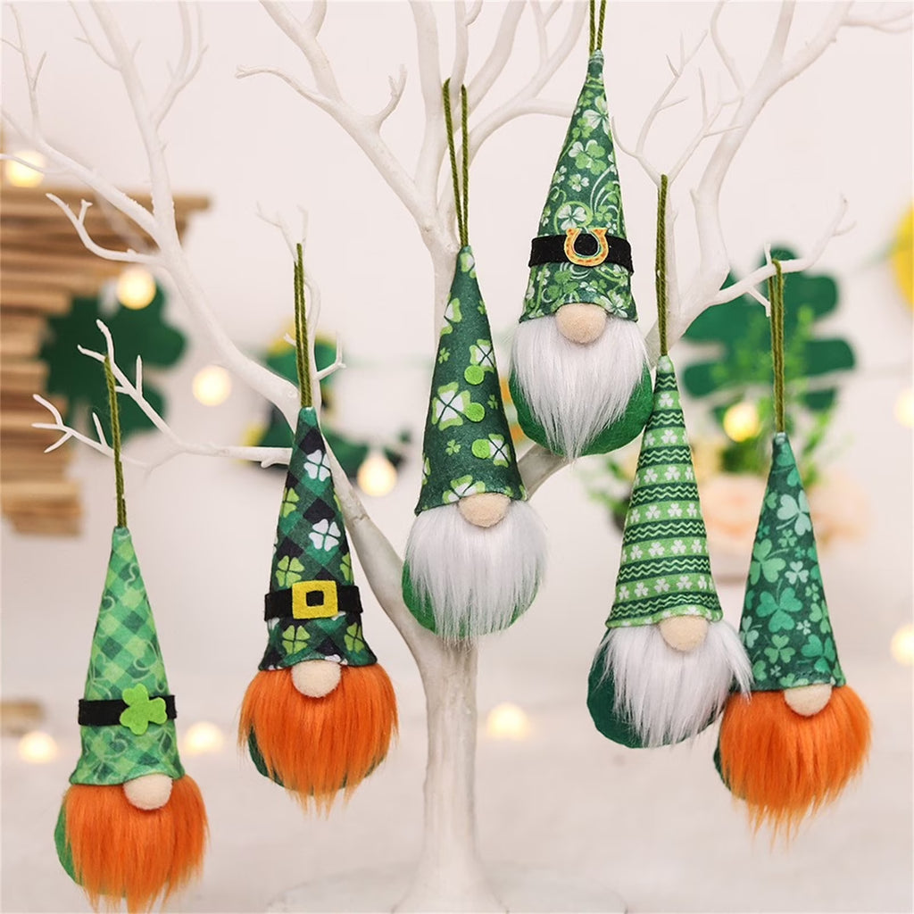 Handmade Gnome Doll Ornaments Set Z324