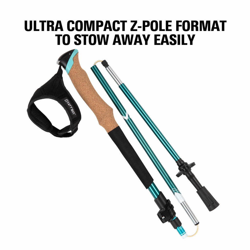 Glacier Melt Aluminum Trekking Poles E920