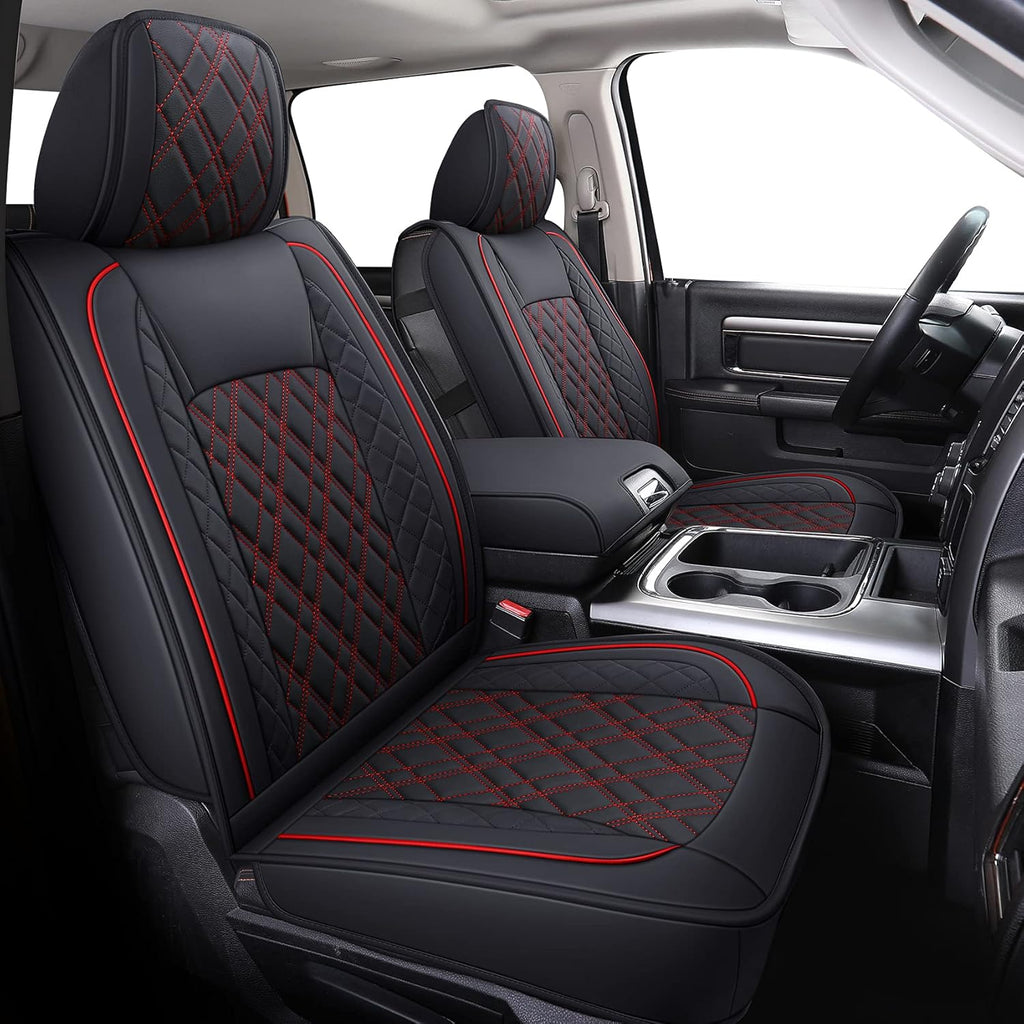 Faux Leather Ram 1500 Seat Covers Front and Back K123748
