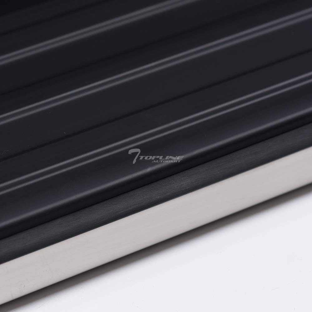 6" Black Aluminum Side Step Rail Running Boards F88397