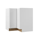White Lazy Susan Corner Base Kitchen Cabinet A83966