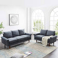 Gray 2-Piece Sofa Loveseat and 3-Seater Couch A915687