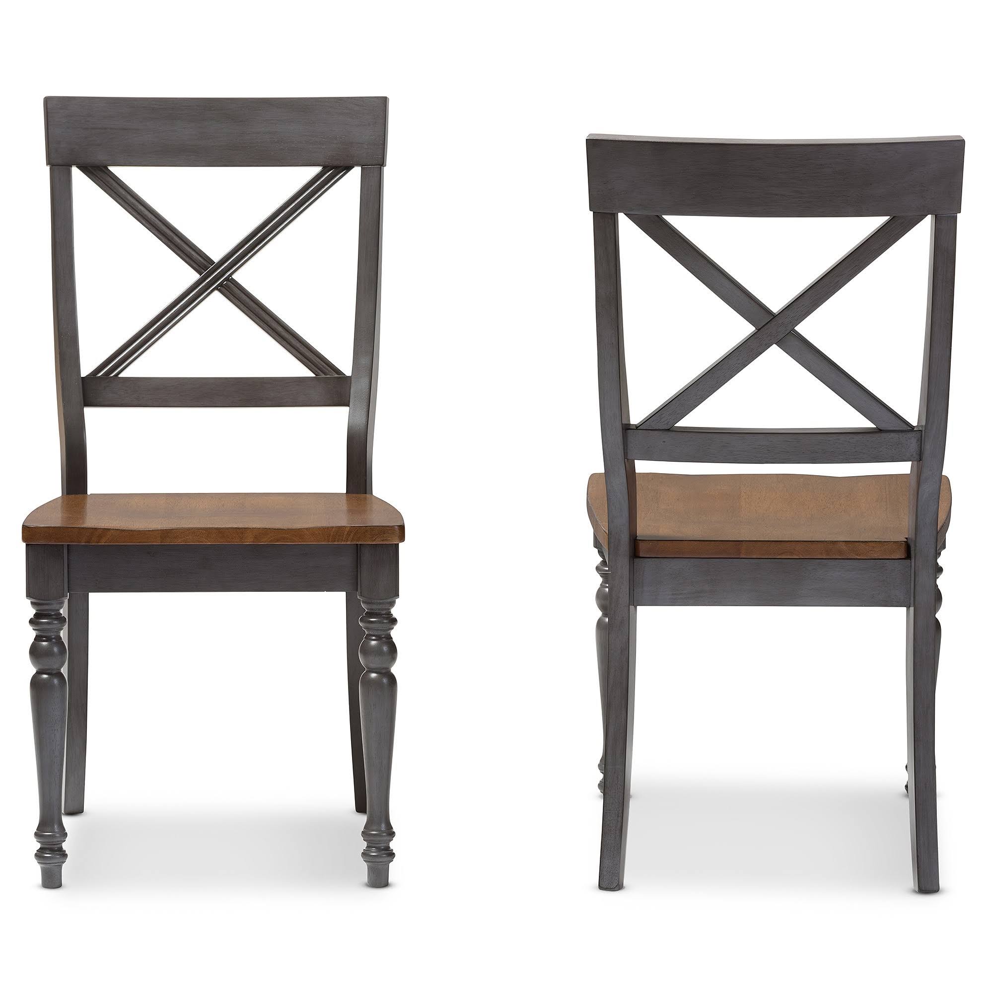 Shabby Chic Solid Wood Dining Side Chair W493