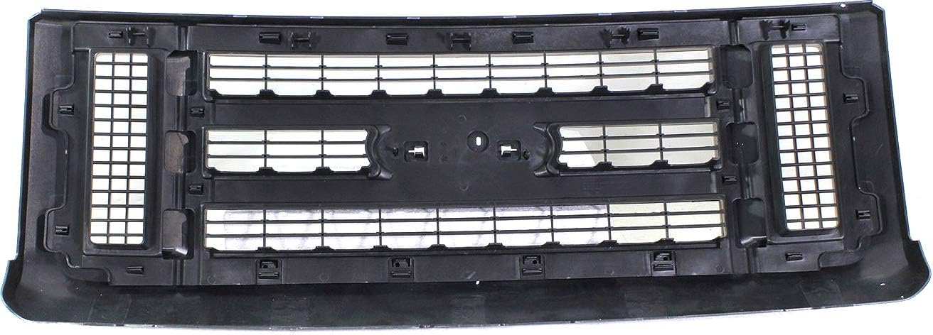 Black Plastic Grille Assembly for Ford E-350 Super Duty I114841