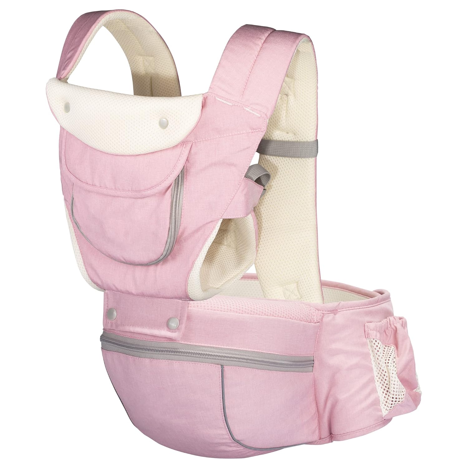 Baby Carrier with Hip Seat, 6-in-1 Ergonomic Waist Stool, Pack of 2 Y1881