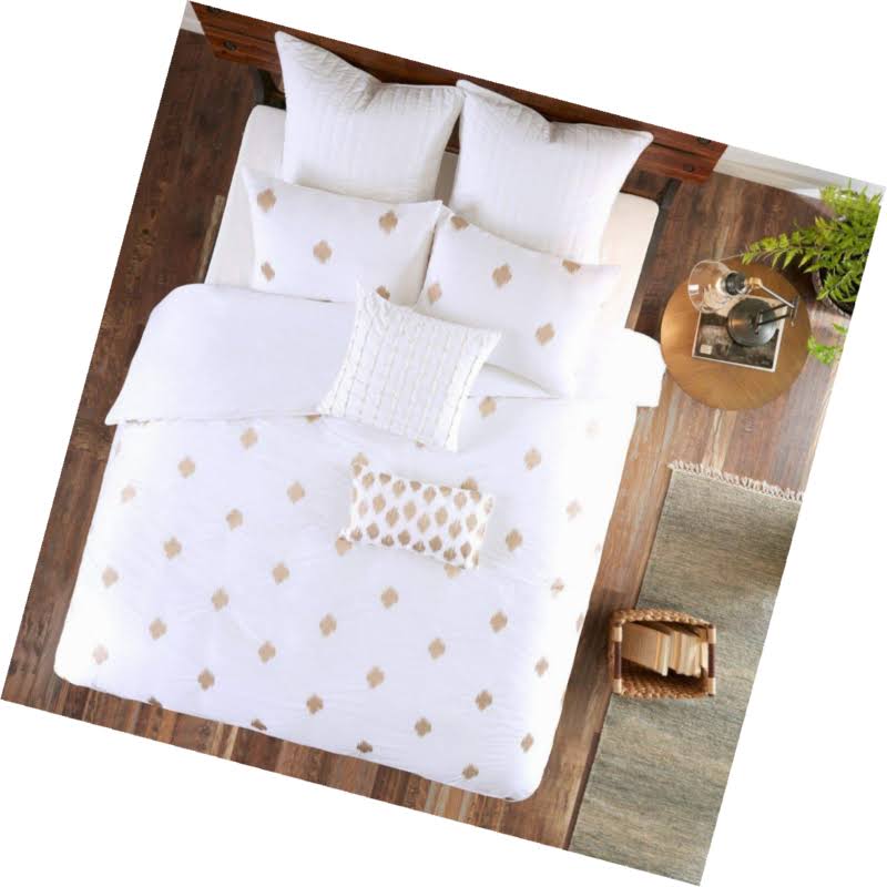 Copper King Cotton Percale Duvet Cover Set A398988