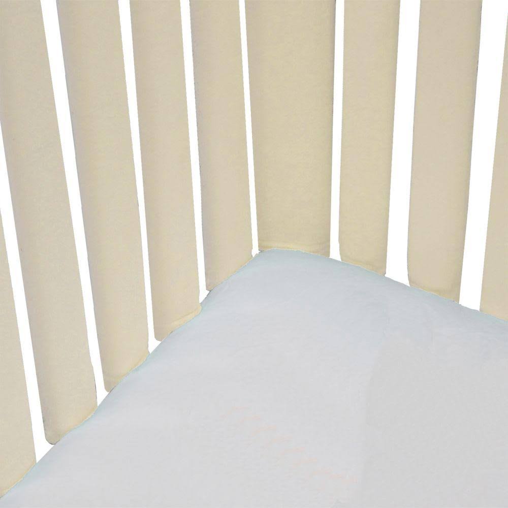 24 Piece Cream Minky Crib Liners J951303