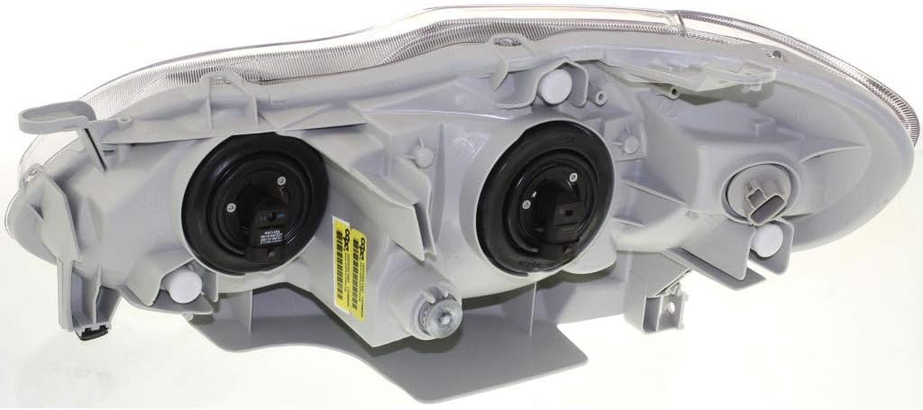 Passenger Side Headlight for Toyota Corolla 2005 2006 2007 2008 O30239