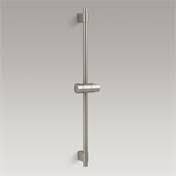 24x22 Shower Slidebar in Vibrant Brushed Nickel U9903