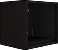 Blue Wall-Mounted Floating Steel Open Cabinet B614427