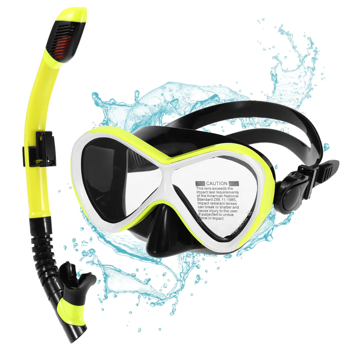 Snorkel Tube Set Swimming Goggles M3969
